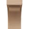 Ekena Millwork 7"W x 7"D x 14"H Wide Viola Rough Cedar Woodgrain TimberThane Corbel, Primed Tan CORUR07X07X14VIORCPR - alternate 4
